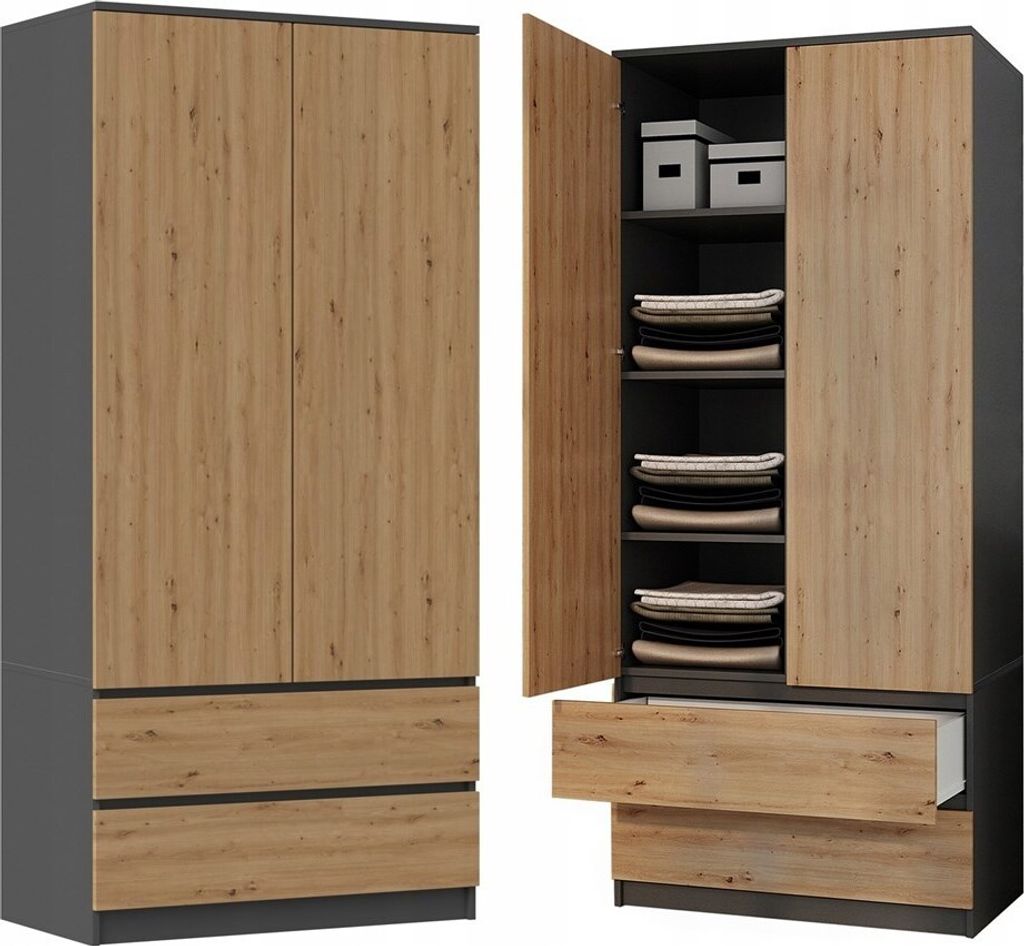 Top E Shop Szafa Malwa An/ar K Schlafzimmerschrank Mit 5 Produktbild 2