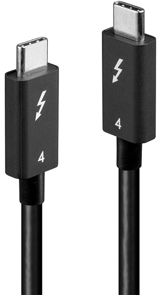 Lindy 31120 Cavo Thunderbolt 1 m 40 Gbit/s Nero Immagine del prodotto 