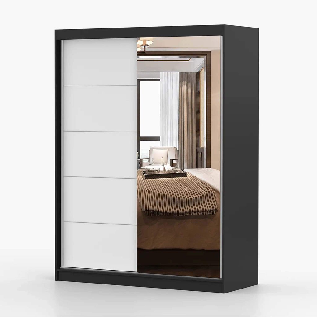 Kleiderschrank Schwebetürenschrank Schrank Schlafzimmer  Produktbild 2