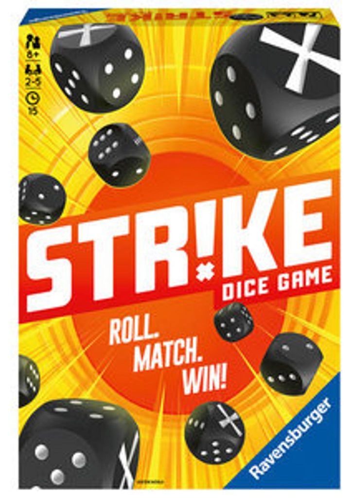 Ravensburger Strike, Kocka (6 strán), Dospelý a dieťa, Obrázok produktu 