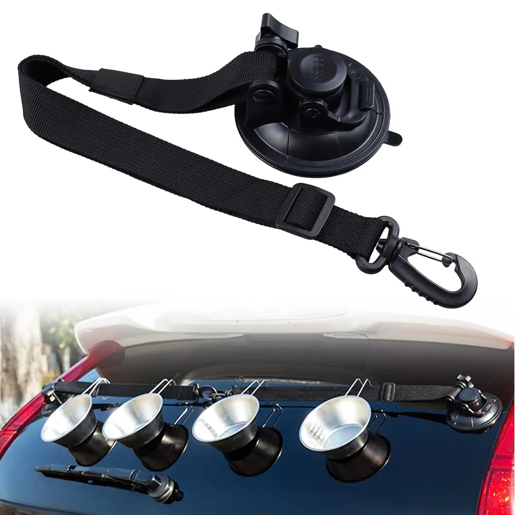 Butée de porte camping-car à ventouses réglable 38-92 cm - Modèle Pro
