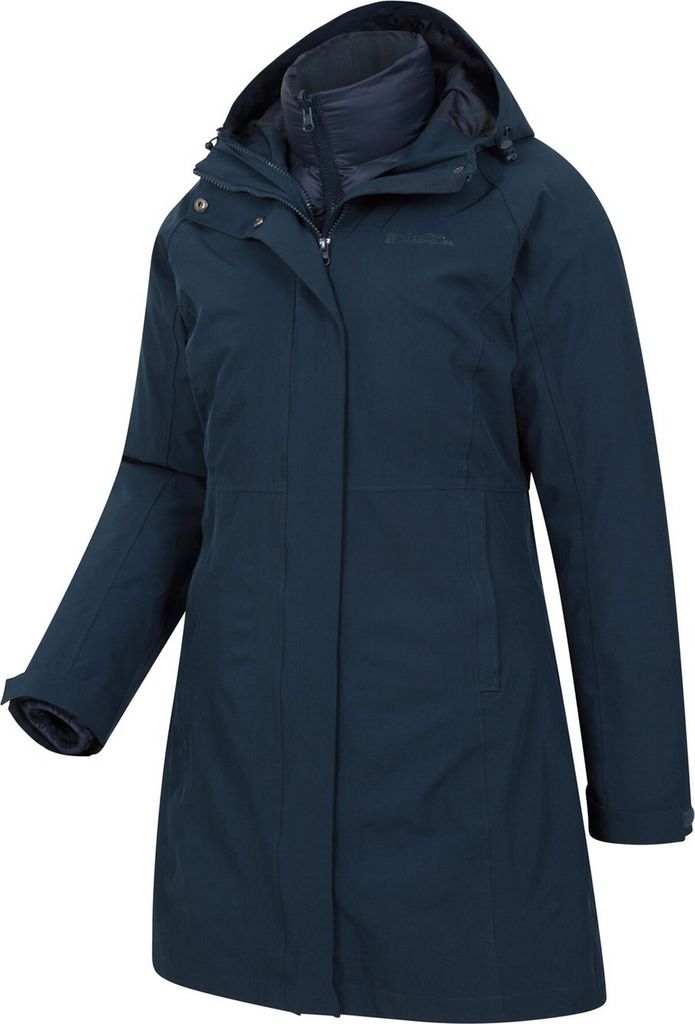 Mountain Warehouse - "Alaskan" Jacke 3 in 1 für Damen MW2051 (38 EU) (Dunkelgrau)