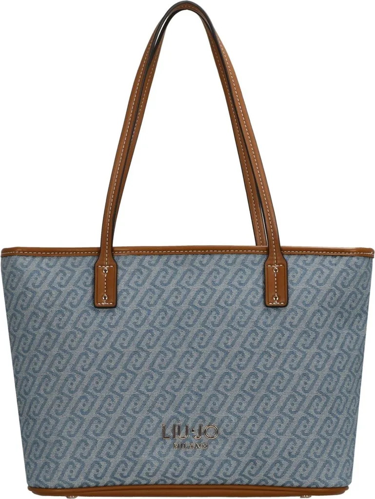Borsa Liu Jo Evrim Blu Polvere: Shopper S 30cm Must-Have Stagione