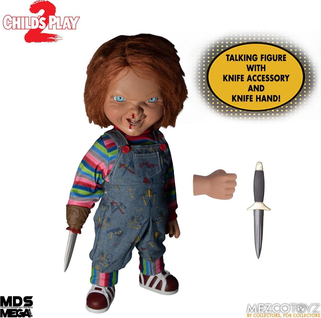 Mezco Toys Menacing Chucky Designer Series Sprechende Puppe Produktbild 