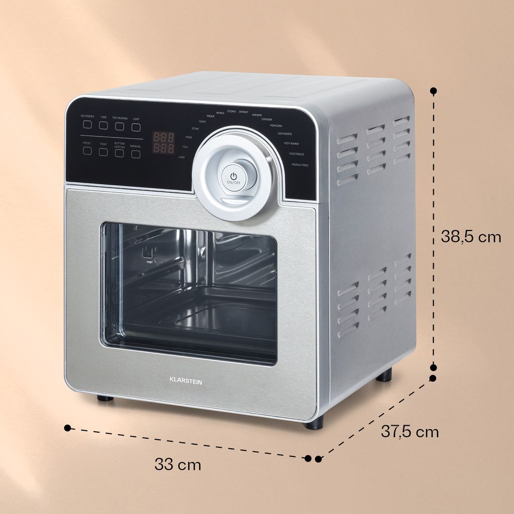 Klarstein AeroVital Cube Chef Heißluftfritteuse - 1700 W Produktbild 7