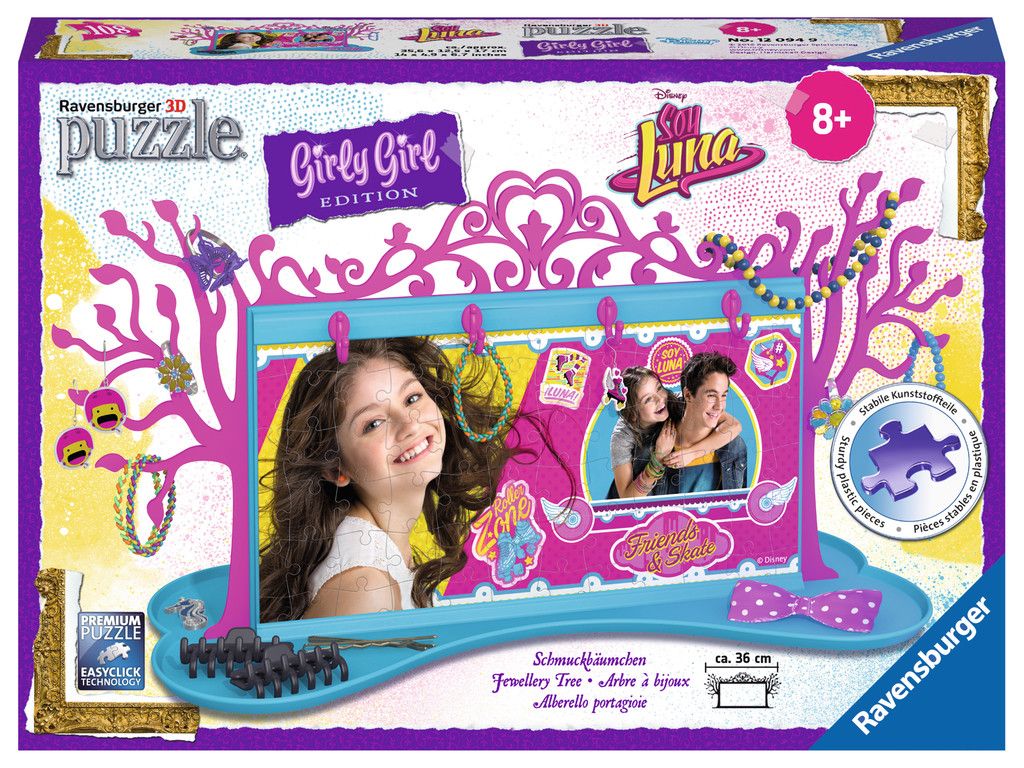 Disney Schmuckbäumchen: Soy Luna 3D-Puzzle Produktbild 