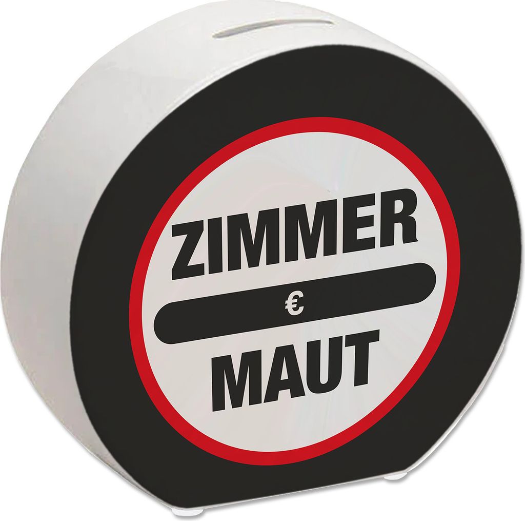 Zimmer Maut Spardose