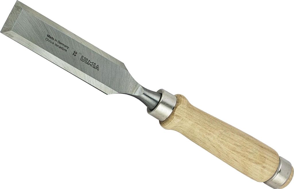 ULMIA Stechbeitel 32 mm 315 mm hellem Holzheft zur Bearbeitung von Holz 164-32