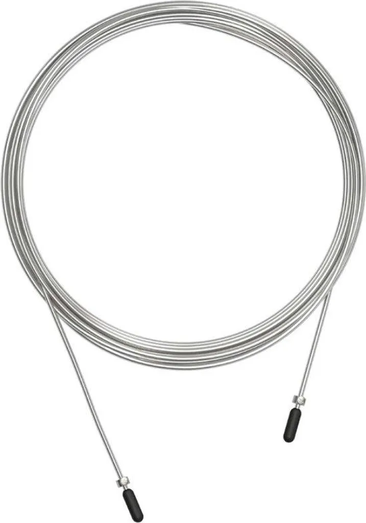 Corde à sauter robuste en câble d'acier 18mm argentée haute résistance