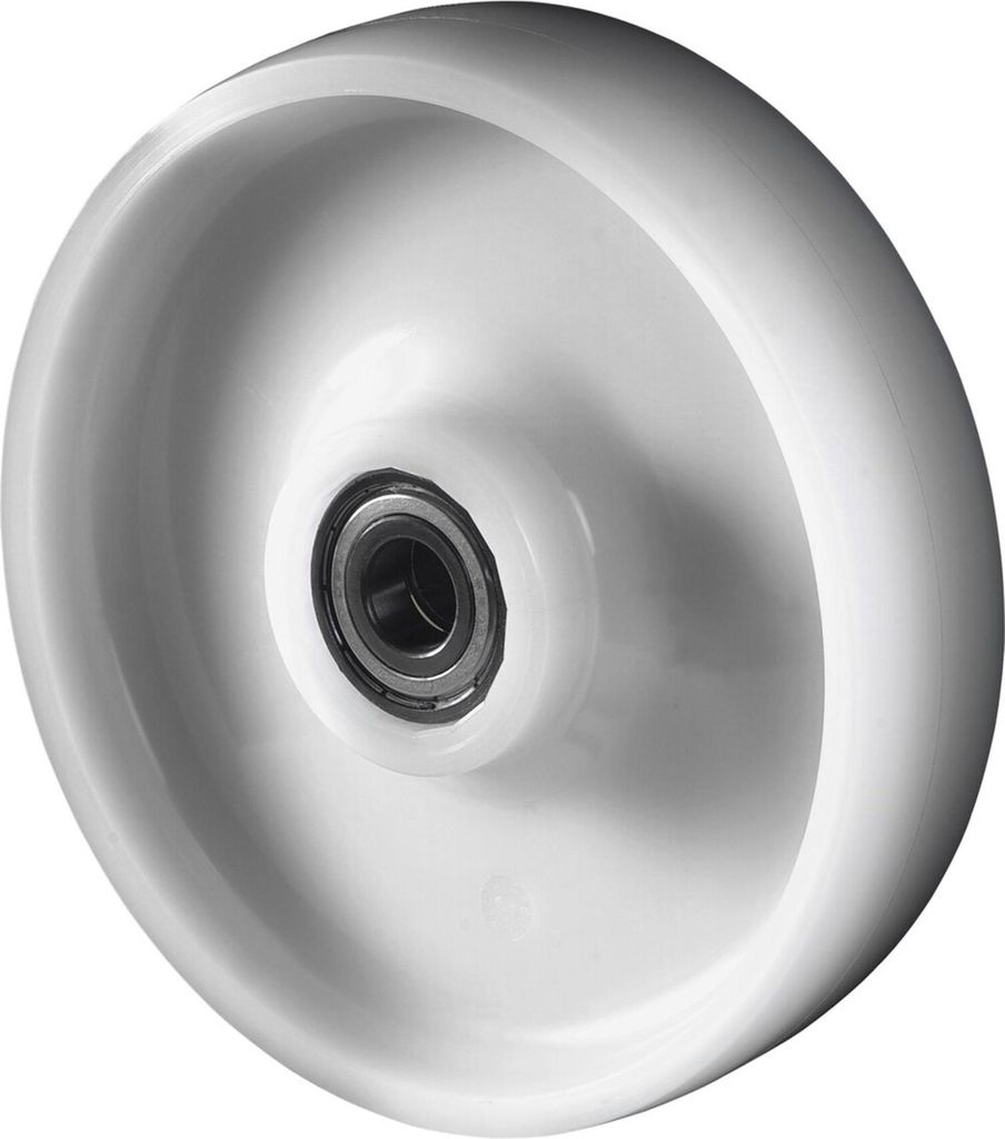 BS Rollen Rad zu RB100 Durchmesser 200 mm Tragfähigkeit 1200kg Kunststoff-Rad naturfarben Naben-Länge 60mm - B15.203