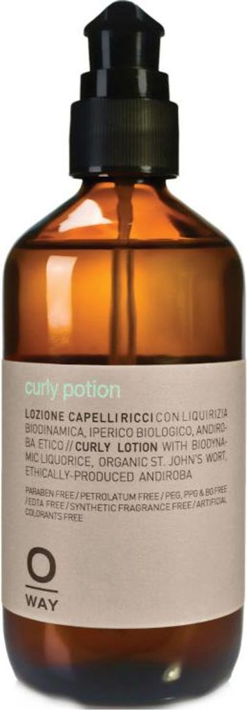 Oway Curly Potion Lozione per capelli ricci, 240 ml Immagine del prodotto 