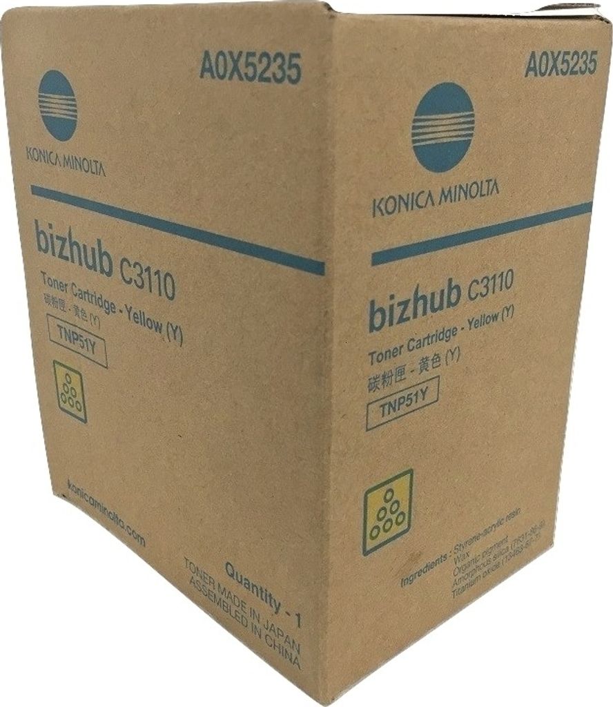 A0X5255 KONICA TNP51Y Bizhub Toner