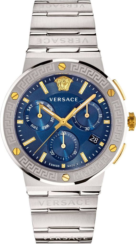 Versace Greca Logo Chrono VEZ900221 Herrenuhr Greca Logo Chrono