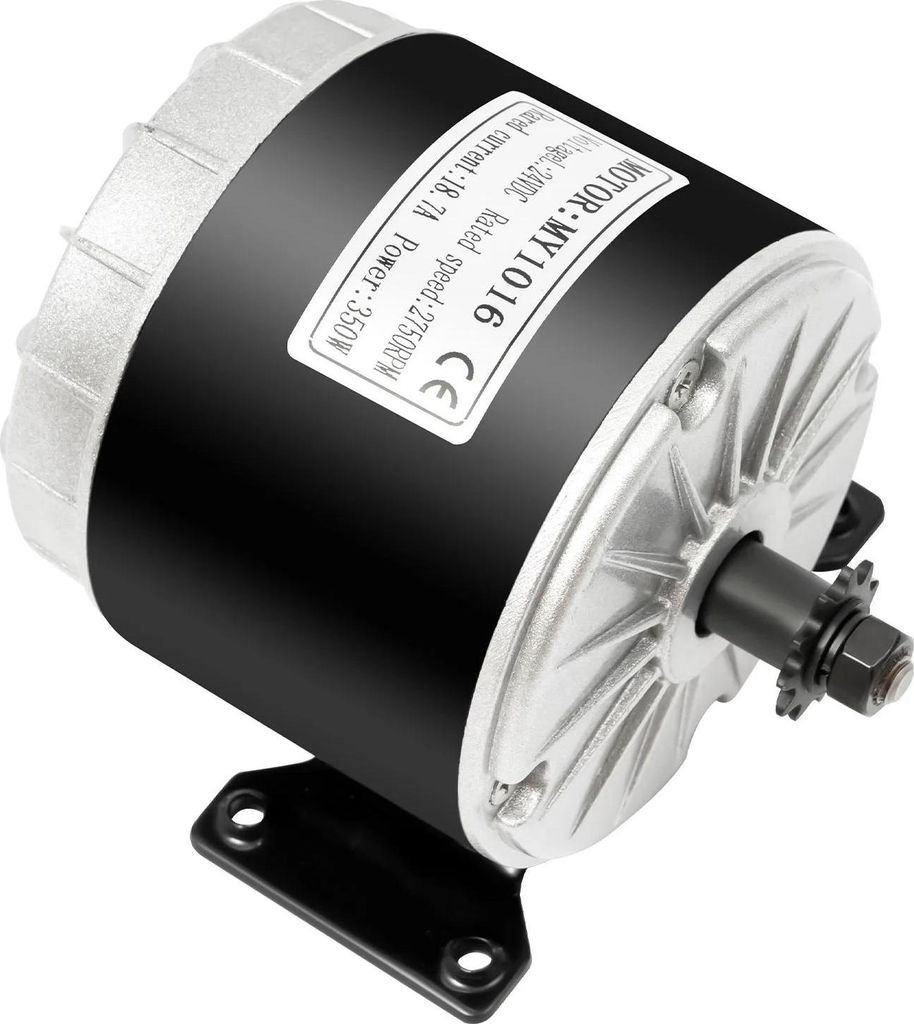 DC 24V Permanentmagnet-Motor/Generator, 350W, 11-Zahn-Ritzel, für Motorkits und Windturbinen