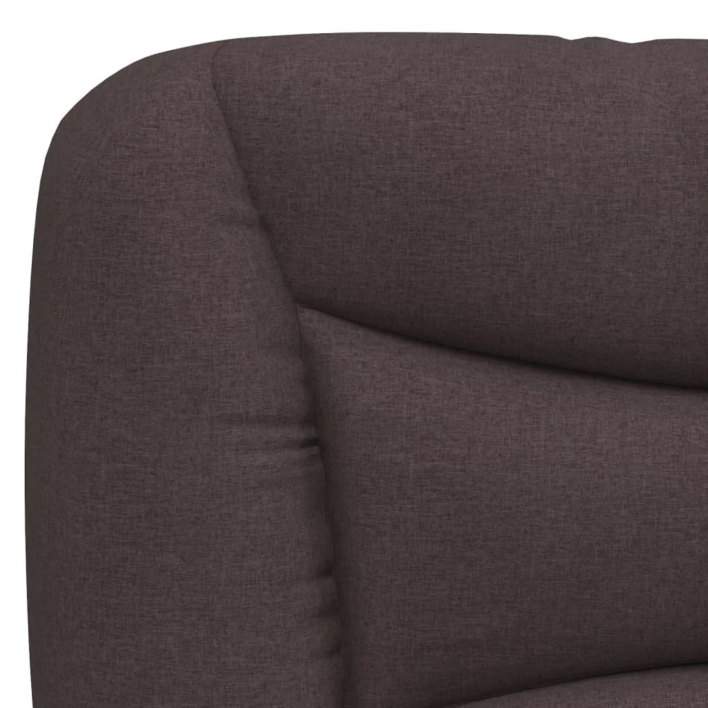 Cuscino Testiera Hvar 90cm Marrone - Supporto Lombare e Relax - 8