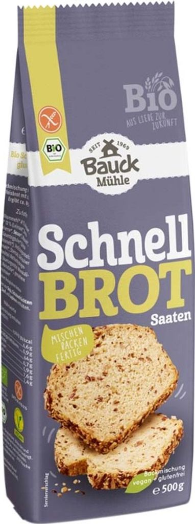 BrotBackmischung - Pain rapide aux graines 500g Image du produit 