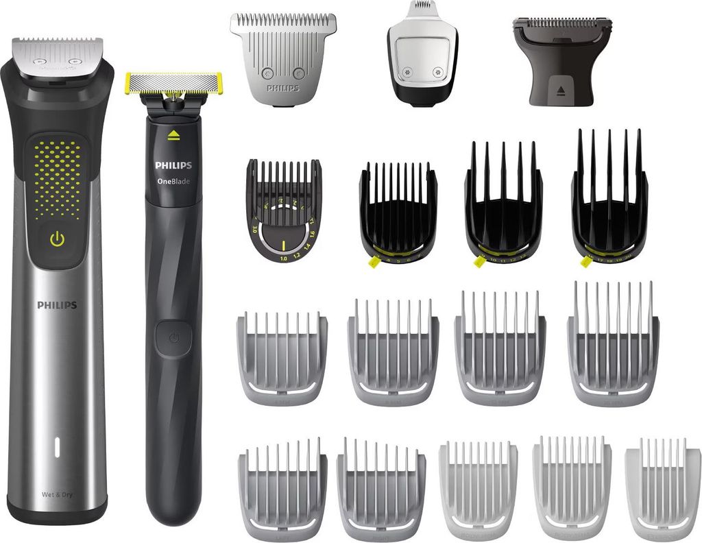 Philips MG9553/15, Czarny, Metaliczny, 0,2 mm, 2 cm, 0,2 Zdjęcie produktu 