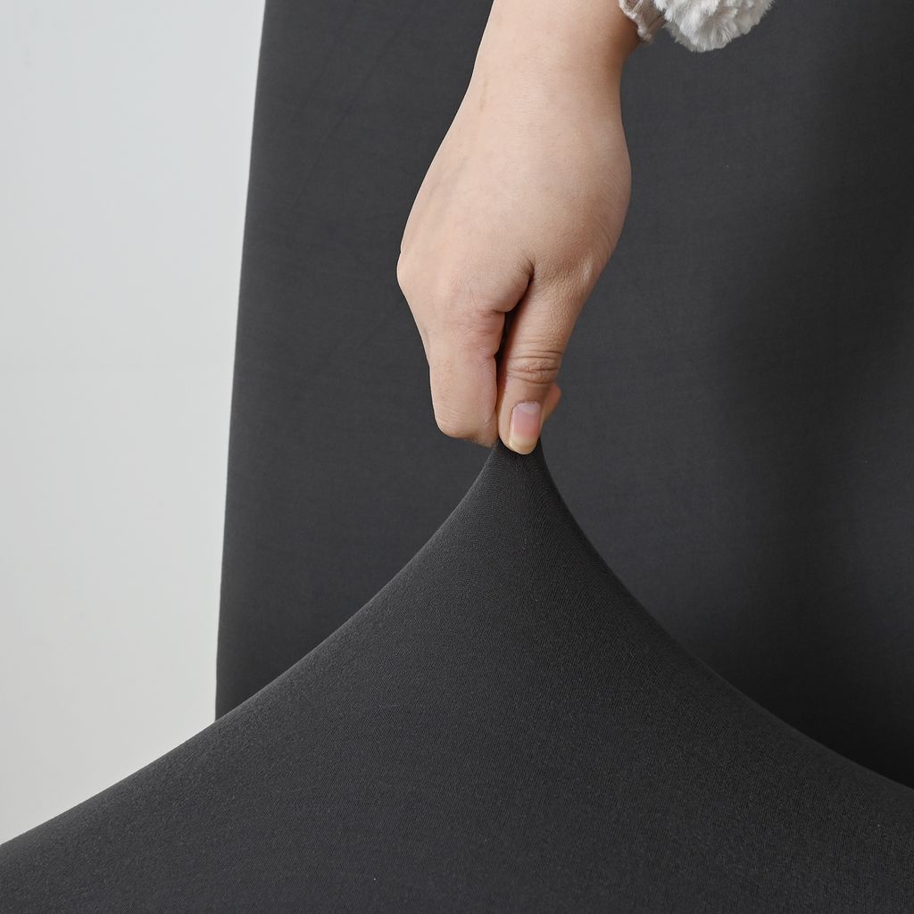 4 Coprisedie Elasticizzati Per Sgabelli Da Bar – Jacquard Antiscivolo – Colore Borgogna – Adatti A Sgabelli Parson E Da Cucina