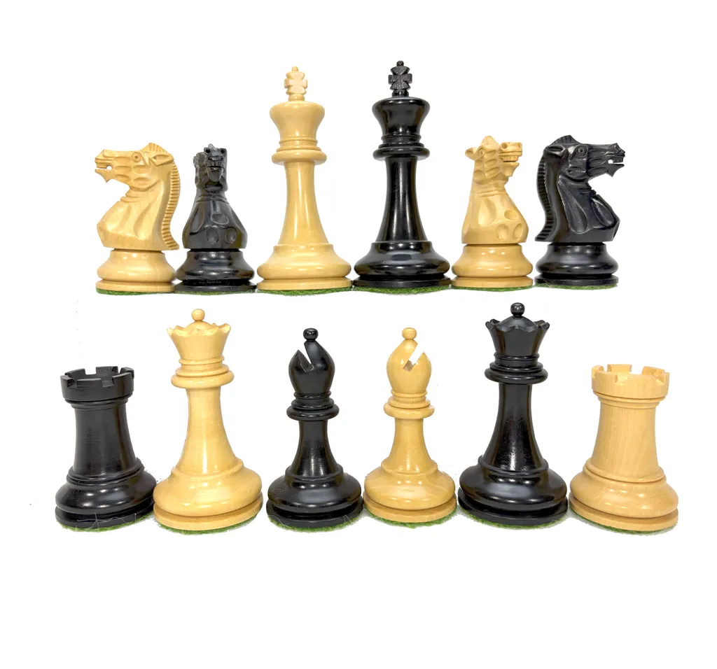 Jeu d'échecs durable en bois de buis pour remplacer le plastique