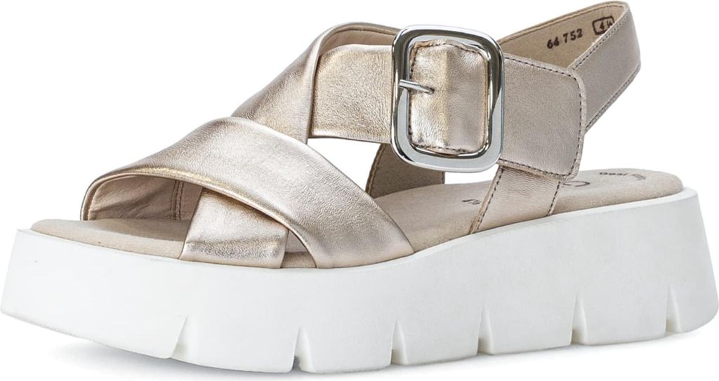 Gabor Plateau Sandaletten Damen 31393931313536 Gold 41 EU