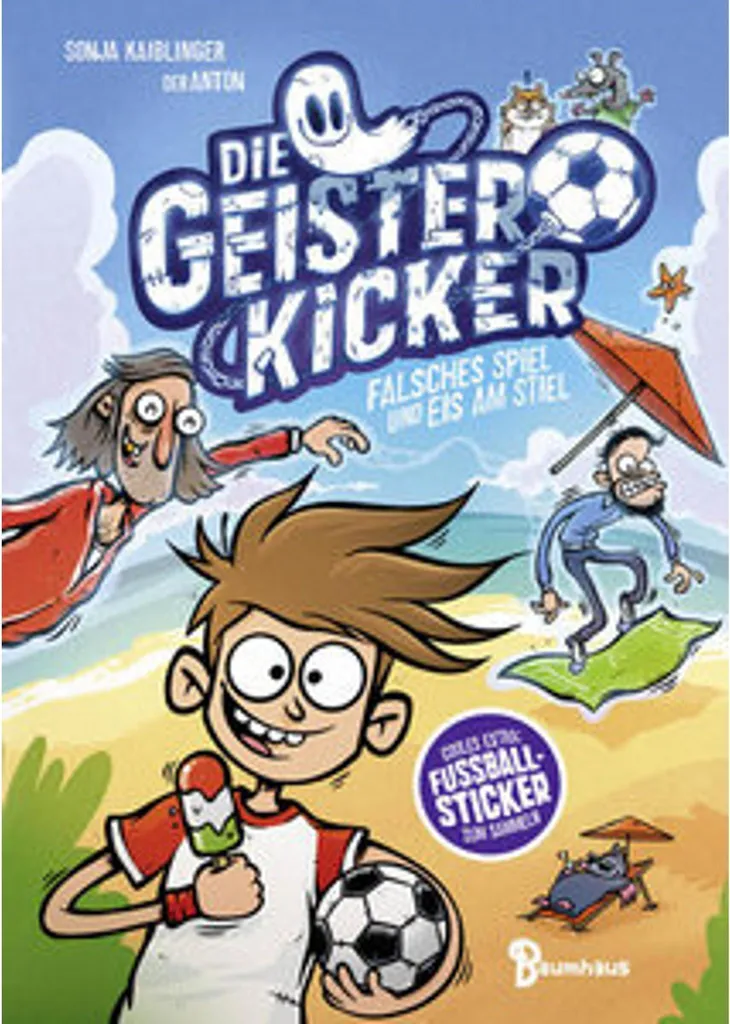Livre Jeunesse Foot Die Geisterkicker Band 2 - Roman illustré pour Enfant