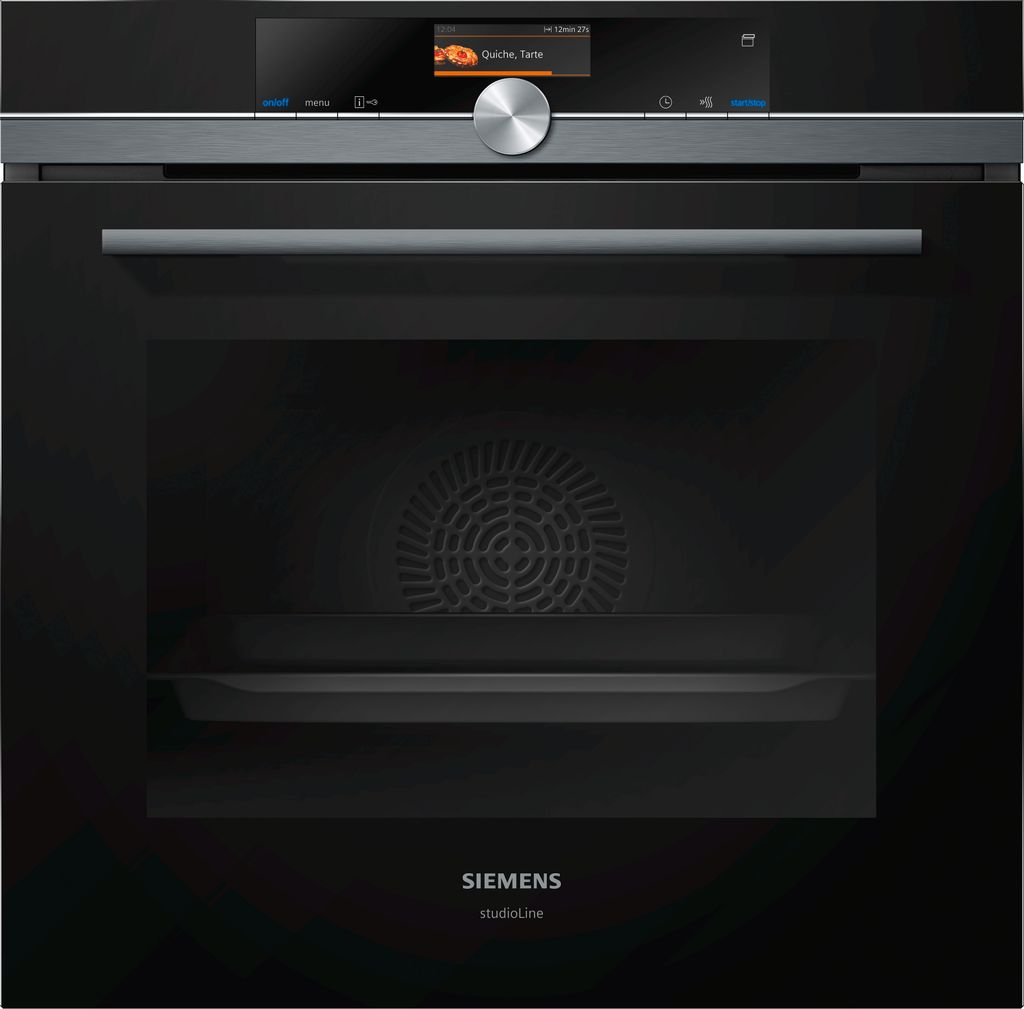 Siemens HS836GVB6, iQ700, Einbau-Dampfbackofen, 60 cm, Schwarz