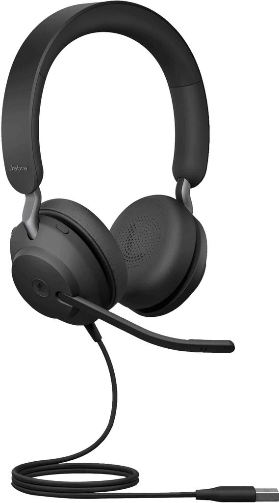 JABRA Evolve2 40 SE USB-A Stereo MS black Produktbild