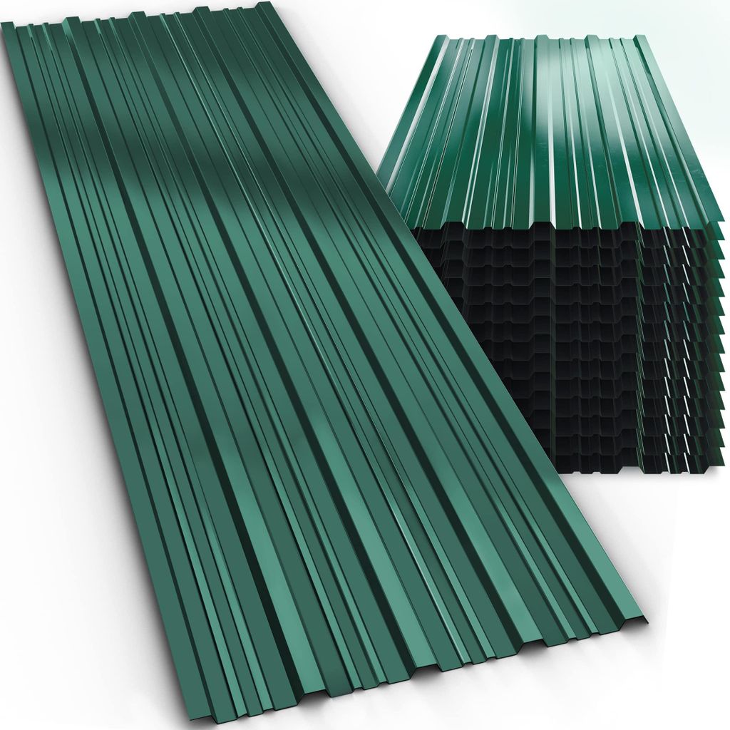 GARDEBRUK® 14x trapézový plech 110x46cm = 7m² Pozinkovaný Obrázok produktu 
