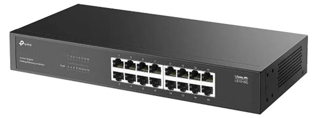 TP-Link LS1016G 16-Port Gigabit, 16xLAN, Rack-Switch