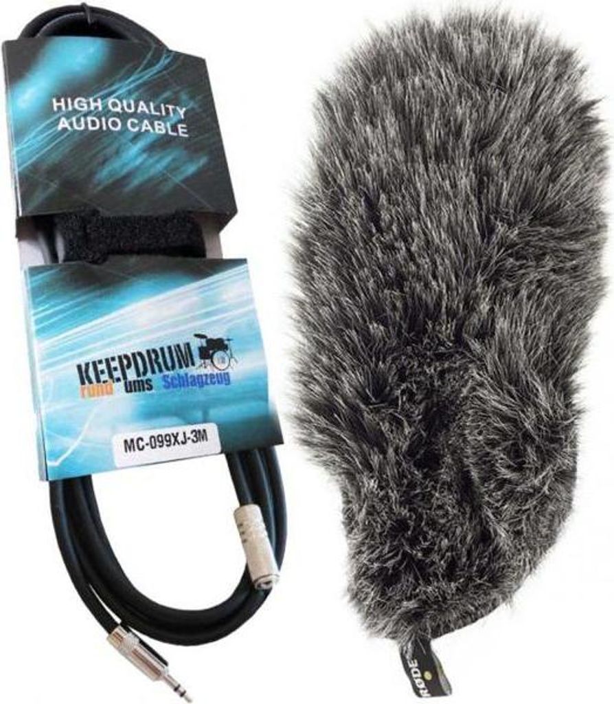 Rode DeadCat VMPR Windschutz mit Verlängerungskabel