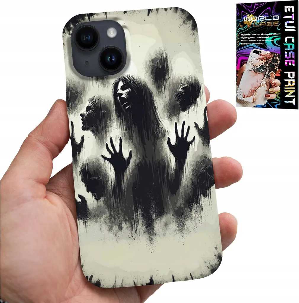 Cover iPhone 13 Zombie The Walking Dead + Pellicola Vetro 9H
