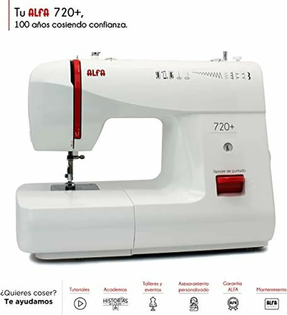 Machine à coudre Alfa Basic 720 Automatique pour Ourlets et Travaux