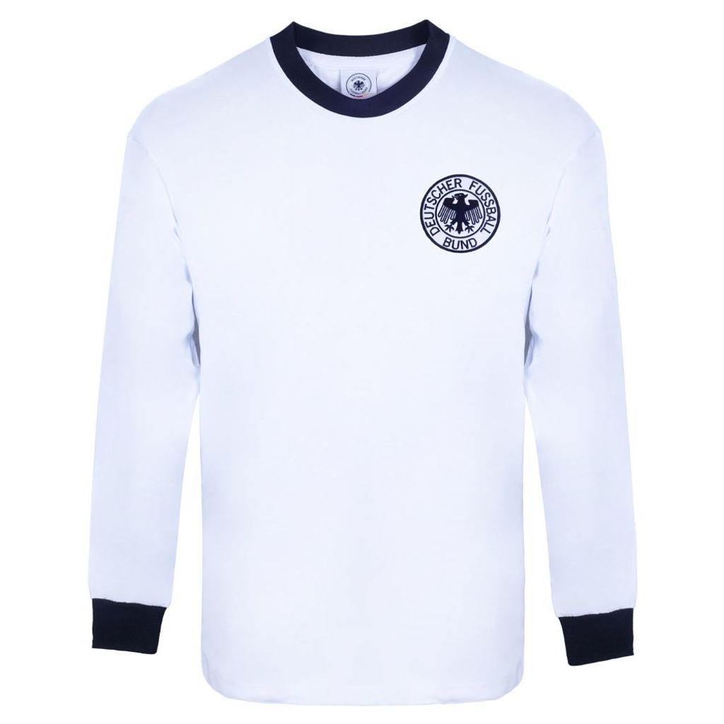 West-Deutschland Retro Fußballtrikot 1974 - Langarm Produktbild 