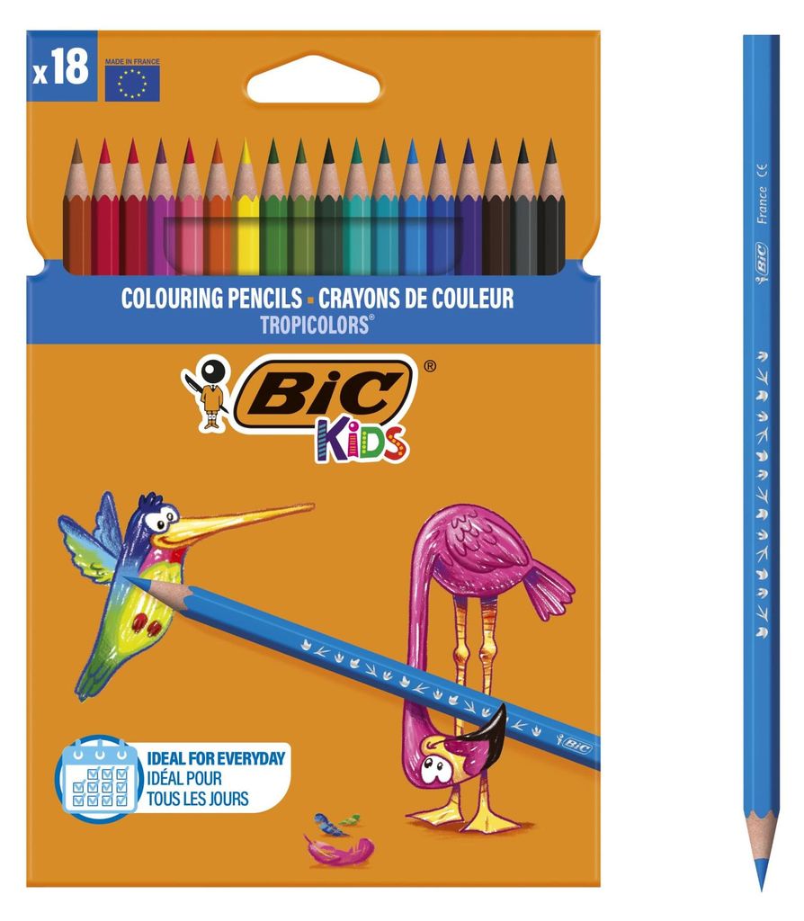 Bic 9375172, Set de 18 lápices de colores BIC Kids Imagen del producto 