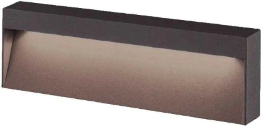 Lampada Parete Esterni Iglux Aswad 20502-C 6W IP54 Design Moderno