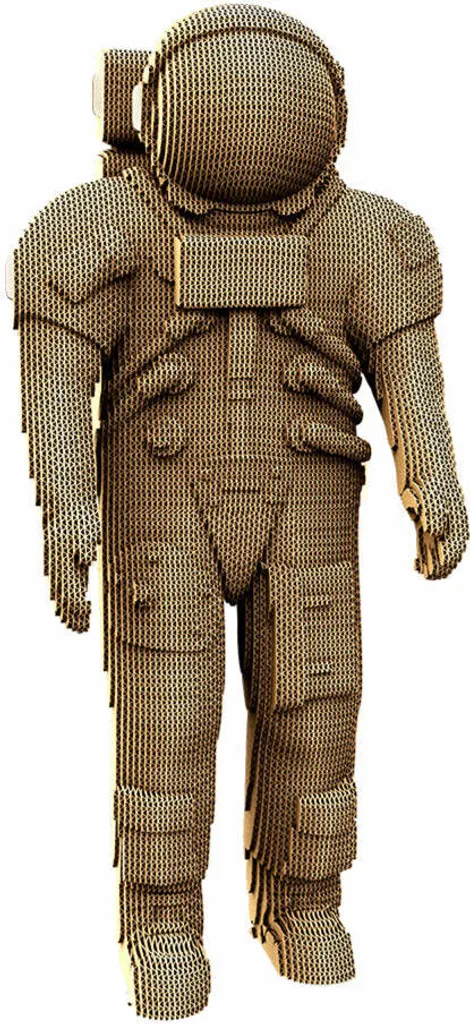 Maquette 3D Astronaute en Carton - Puzzle Créatif Cartonic 163 Pièces