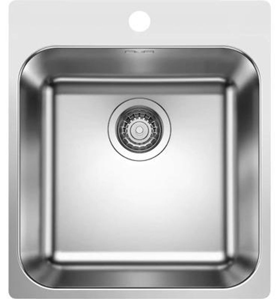 Blanco Supra 400 - Zlewozmywak, 440x500 mm, stal nierdzewna Zdjęcie produktu 
