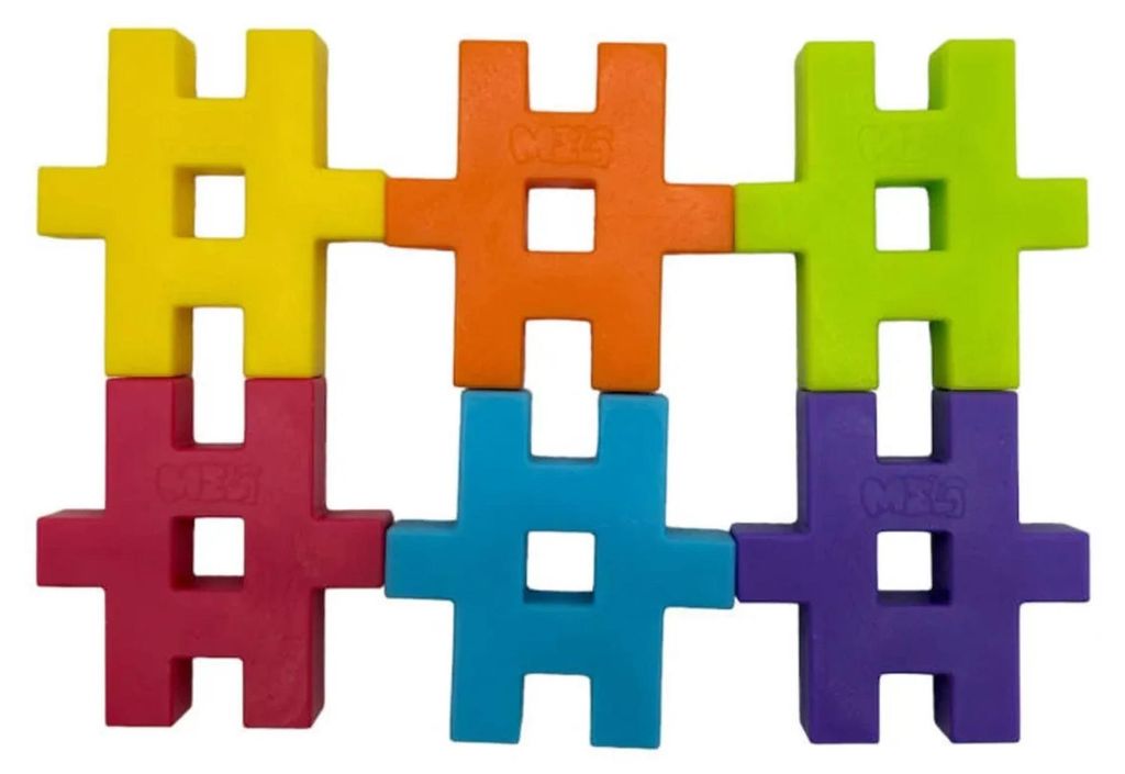 Meli Maxi Konstruktionsbausteine-Set – 50 Elemente für Produktbild 