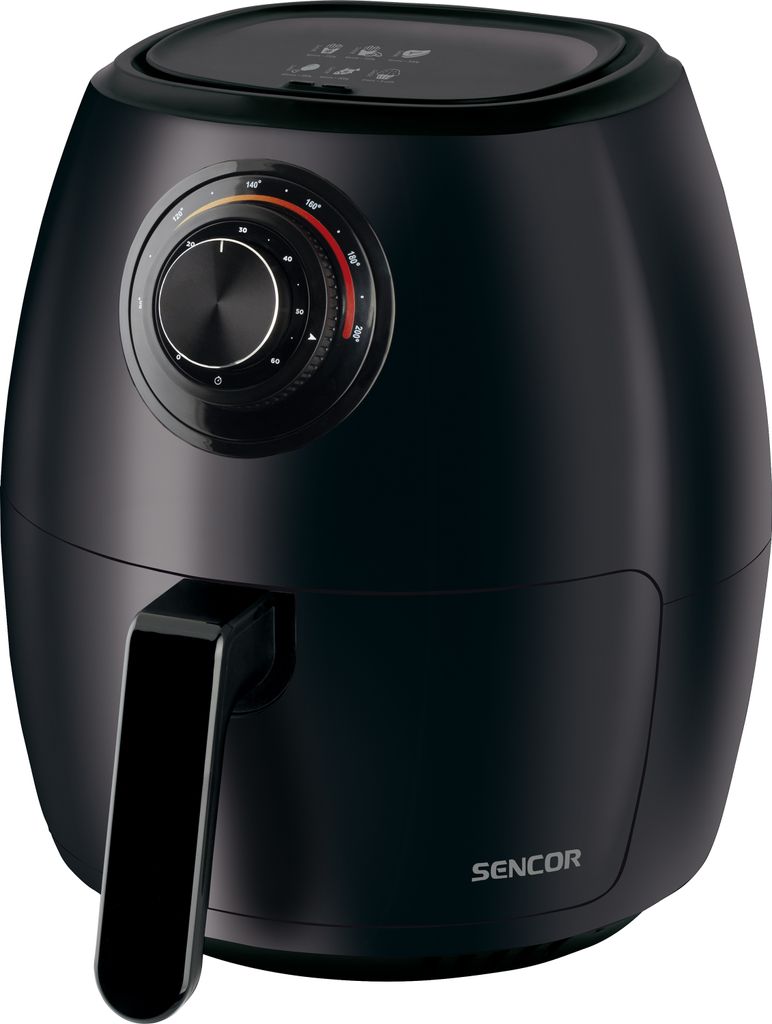 SENCOR SFR 3130BK Teplovzdušná fritéza, objem 3,5 l, výkon: Obrázok produktu 