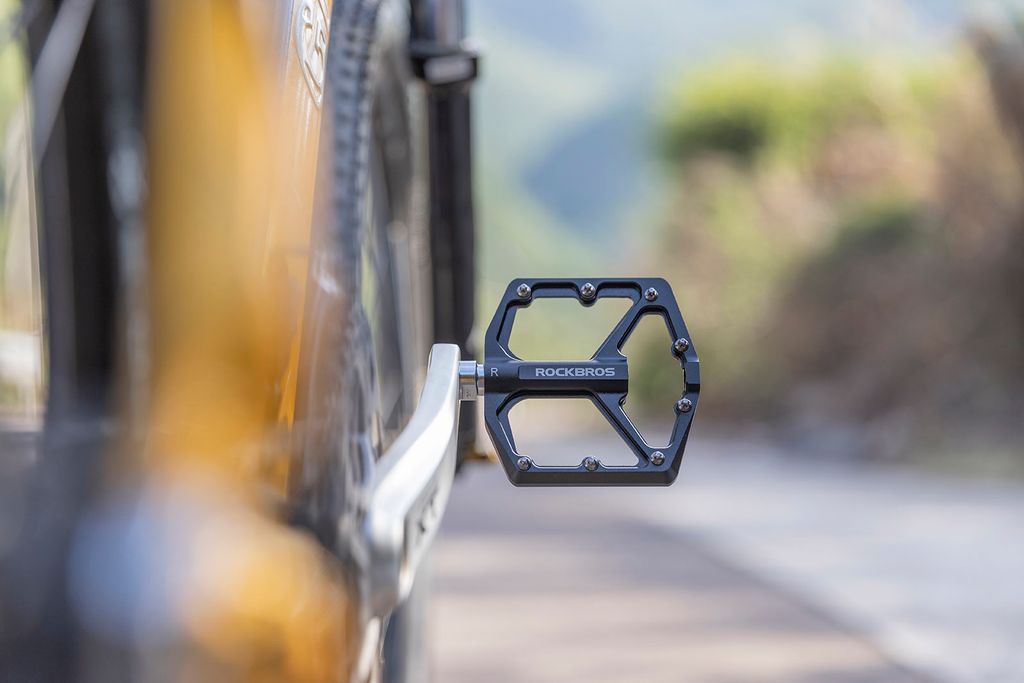 ROCKBROS Fahrrad Pedale Flach Plattform für MTB City e-Bike Produktbild 7