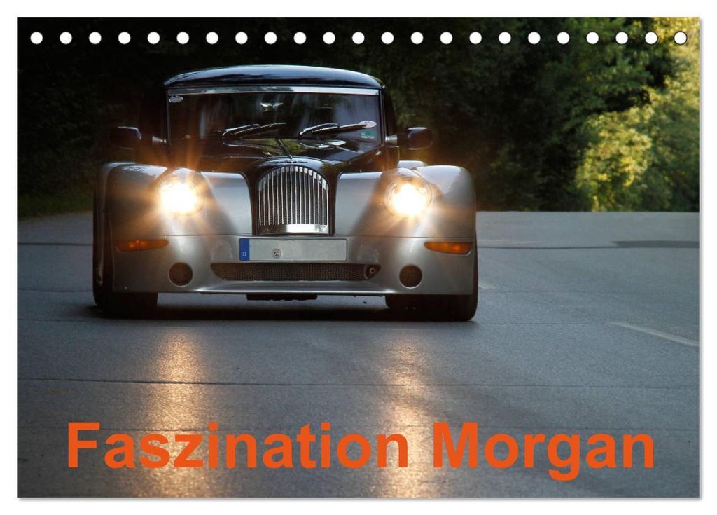Faszination Morgan (Tischkalender 2027 DIN A5 quer), CALVENDO Monatskalender