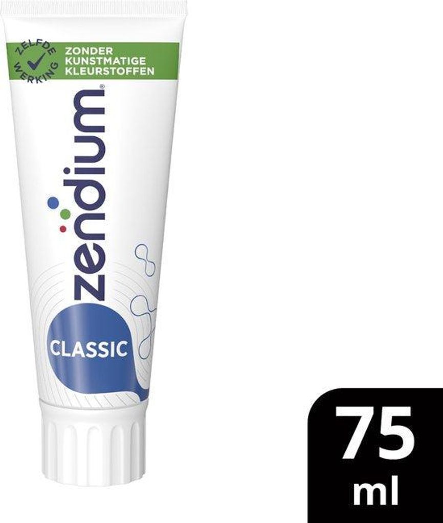 Zendium Dentifrice Extra Frais 75 Ml Image du produit 