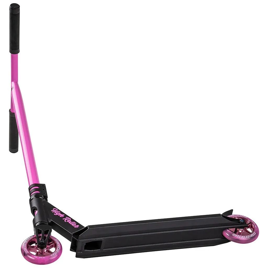 Trottinette freestyle robuste pour éviter le jeu de direction