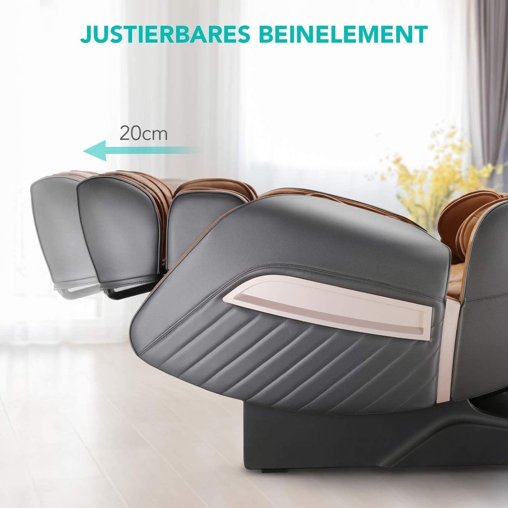 NAIPO MGC-A350BR, Massagesessel Shiatsu Massagestuhl Zero Produktbild 2