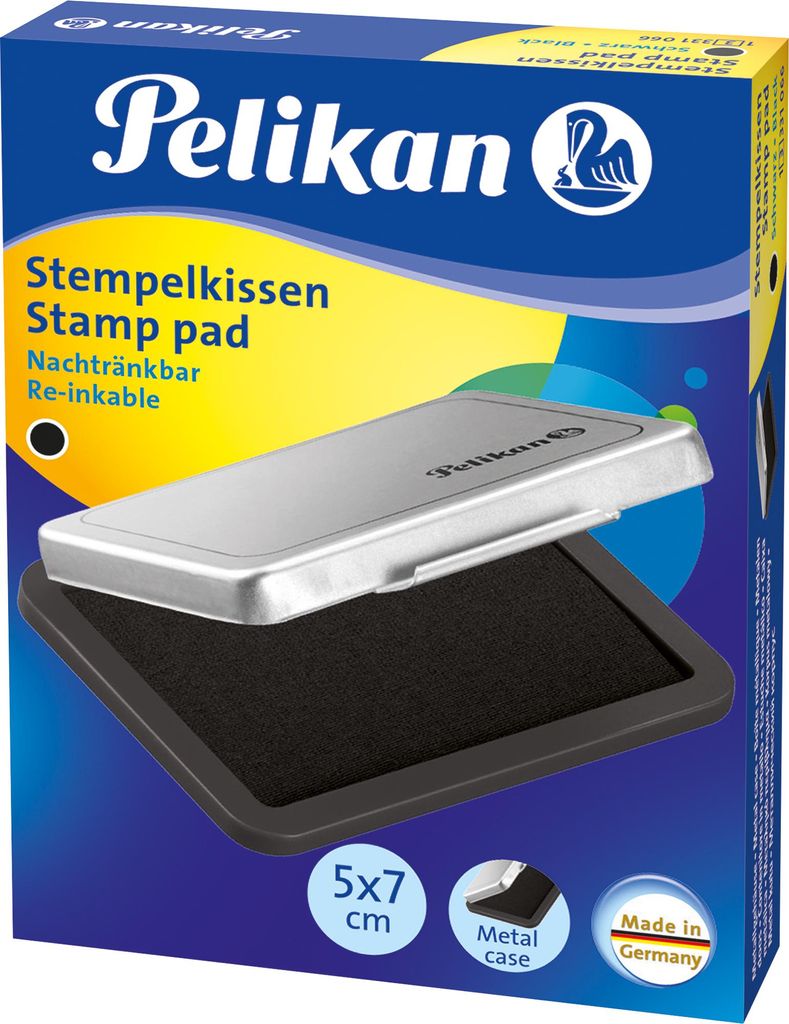 Pelikan 3 - Handstempelkissen - Schwarz - 50 Produktbild 