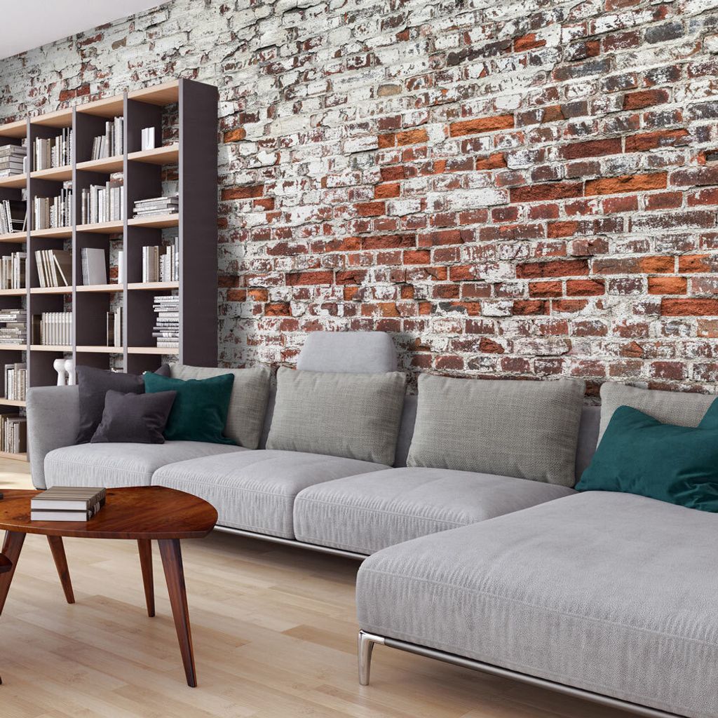 Basera Fototapete Ziegelmotiv f-A-0452-a-a, Vliestapete, 500x280 cm