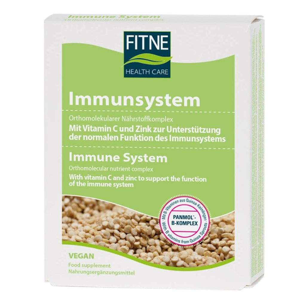 FITNE Immunsystem | 60 Kapseln | Nährstoffkomplex | vegan Produktbild 
