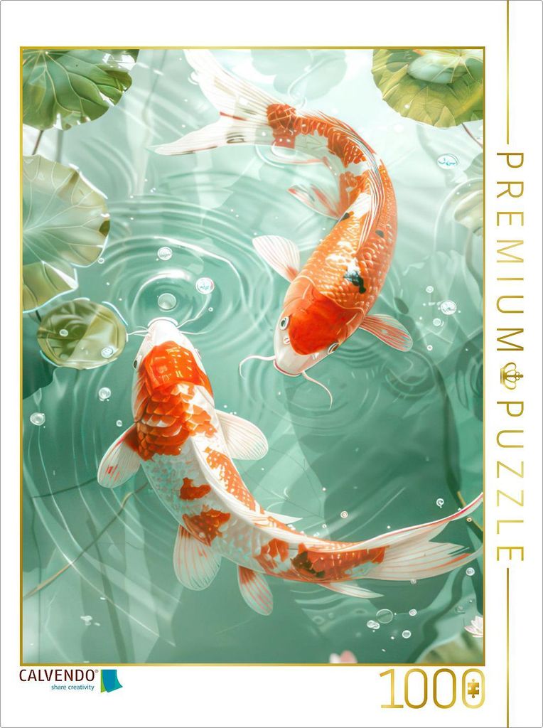 CALVENDO Puzzle Tiere und Natur im asiatischen Stil | 1000 Teile Lege-Größe 64x48cm Foto-Puzzle für glückliche Stunden