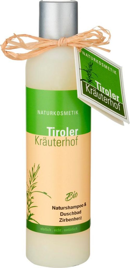 Bio Naturshampoo Zirbenshampoo ohne Silikone 200ml