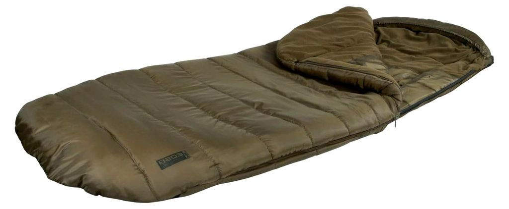 Fox Schlafsack Eos2 94x213 cm 2,9 kg mit 100% Polyester Füllung und Fleece-Fußteil